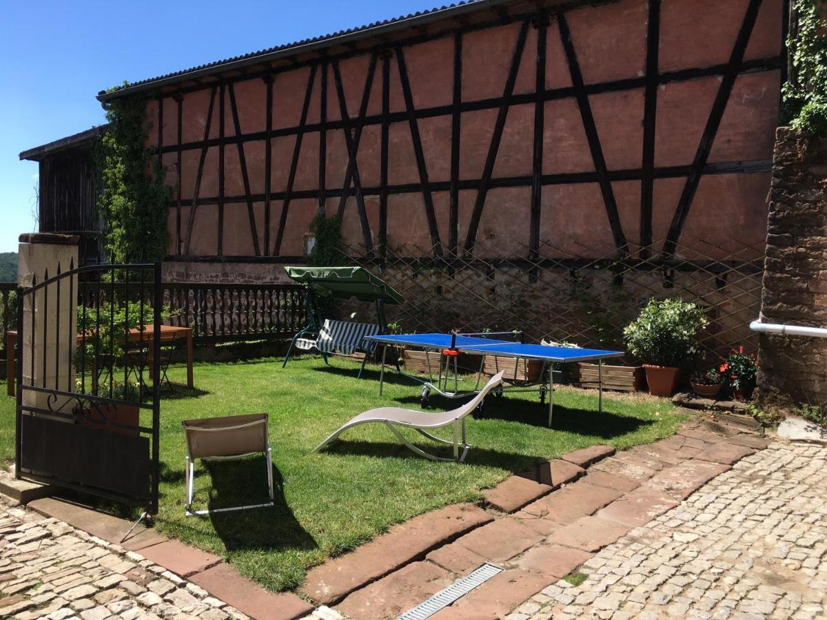 Au Relais De L'Histoire Gite Classe 4 Etoiles Oberbronn Buitenkant foto