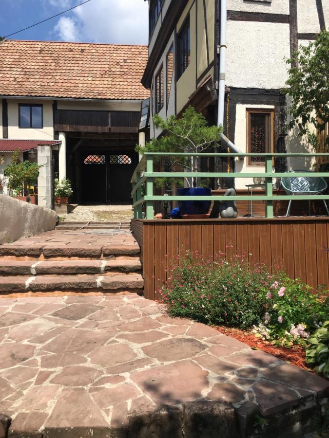 Au Relais De L'Histoire Gite Classe 4 Etoiles Oberbronn Buitenkant foto